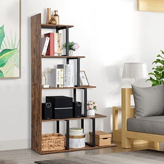 Freestanding bookshelf for storage and display