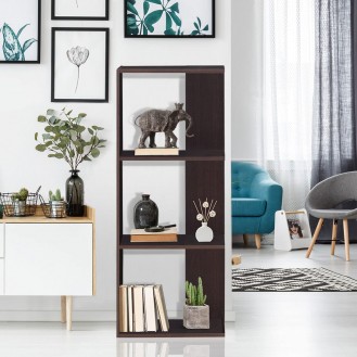 Office furniture three-layer storage bookcase